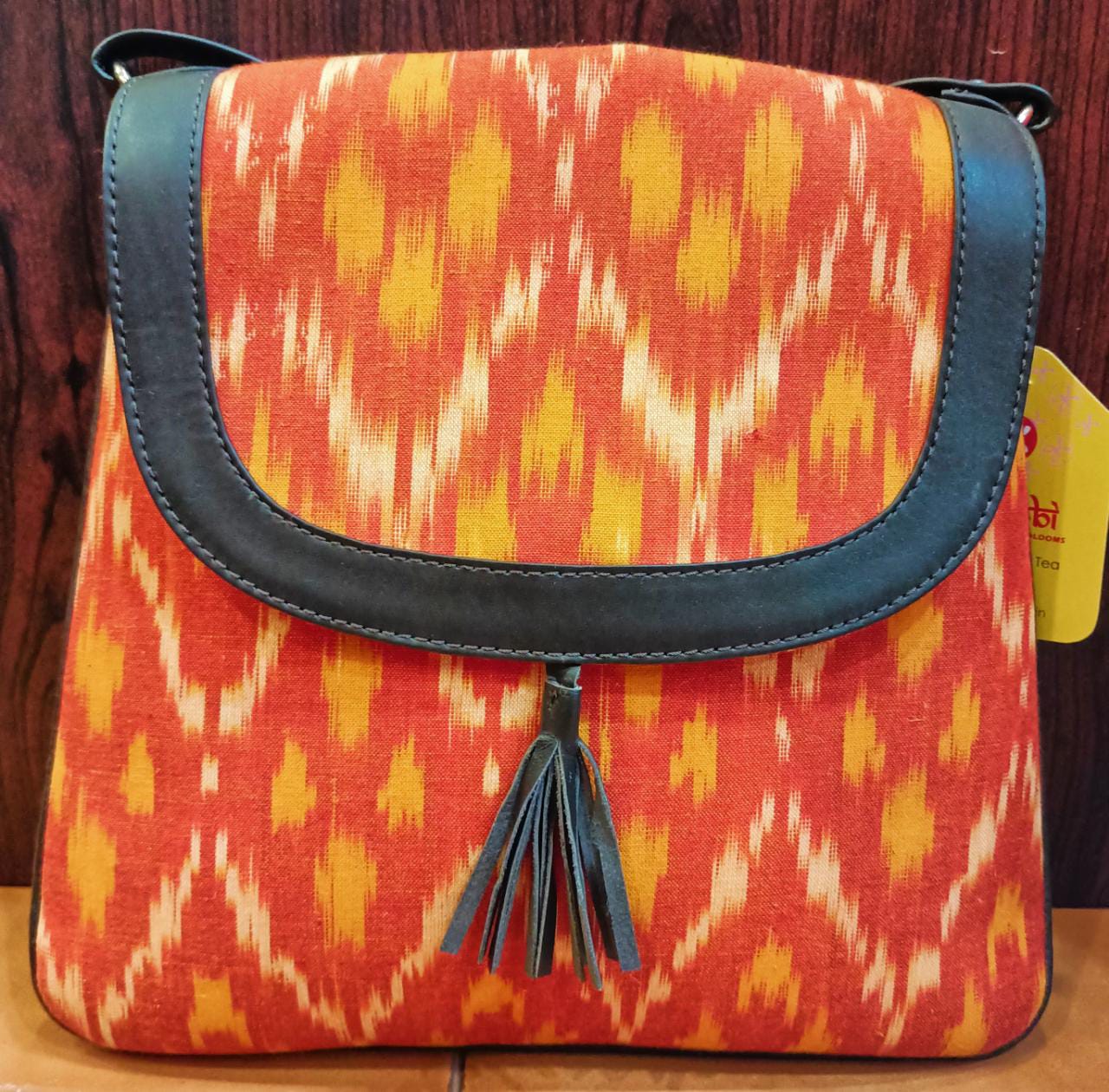 Duffel Bag in Smoky Ikat - Kakaw Designs